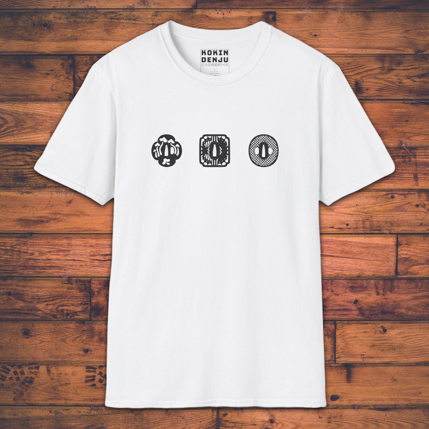Artful Tsuba - T-Shirt-Kokin Denju-89518649331299834838
