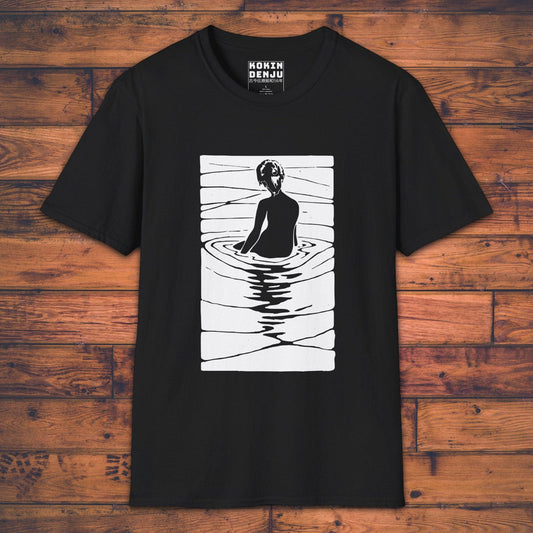 At the Onsen - T-Shirt-Kokin Denju-