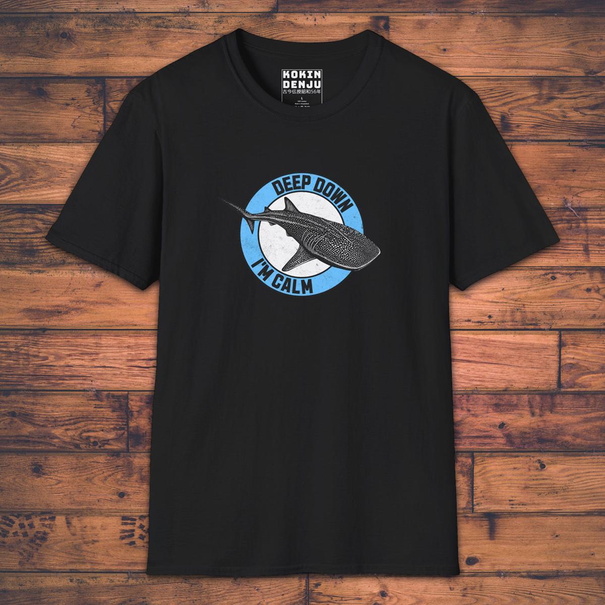 Deep Down I'm Calm - T-Shirt-Kokin Denju-