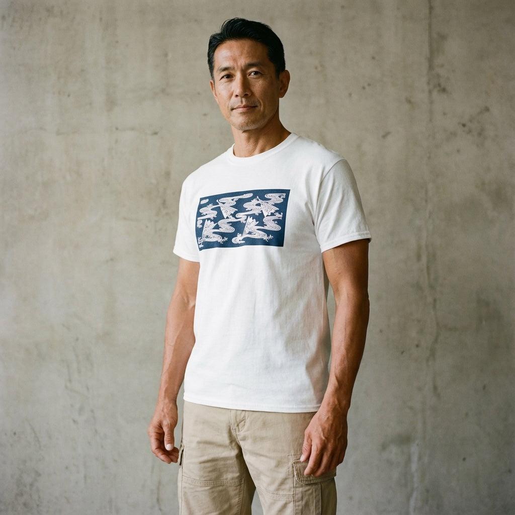 Fans on Water - T-Shirt-Kokin Denju-