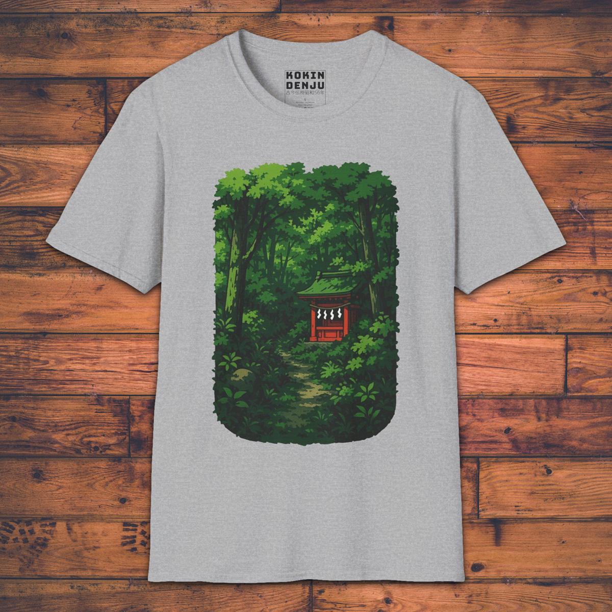 Forest & Shrine - T-Shirt-Kokin Denju-31879753260142591074
