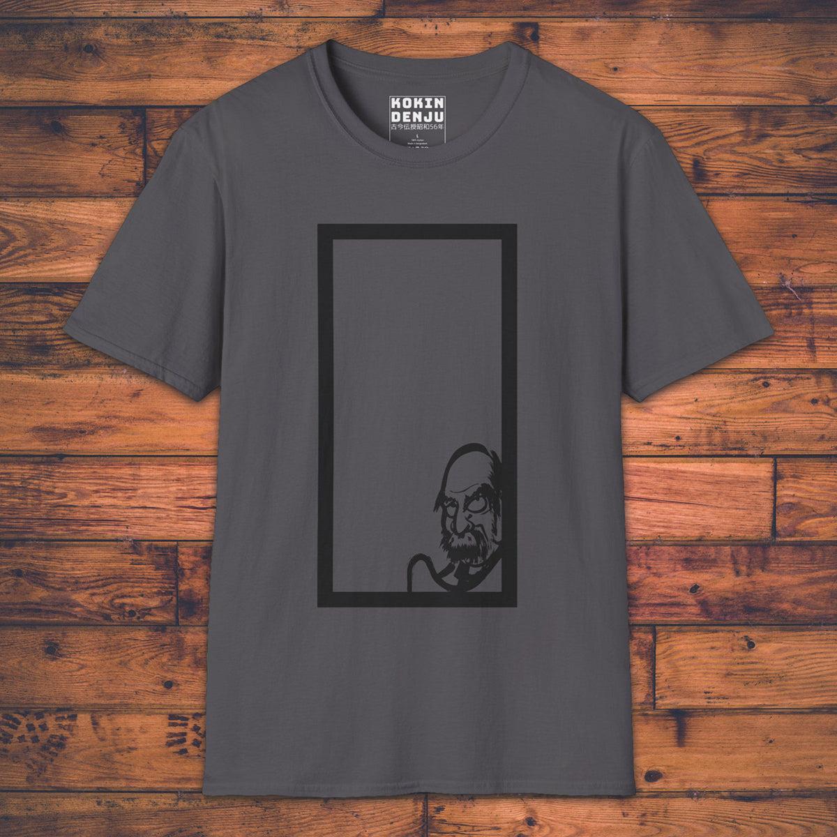 Framed Bodhidharma - T-Shirt-Kokin Denju-22981202920933172819