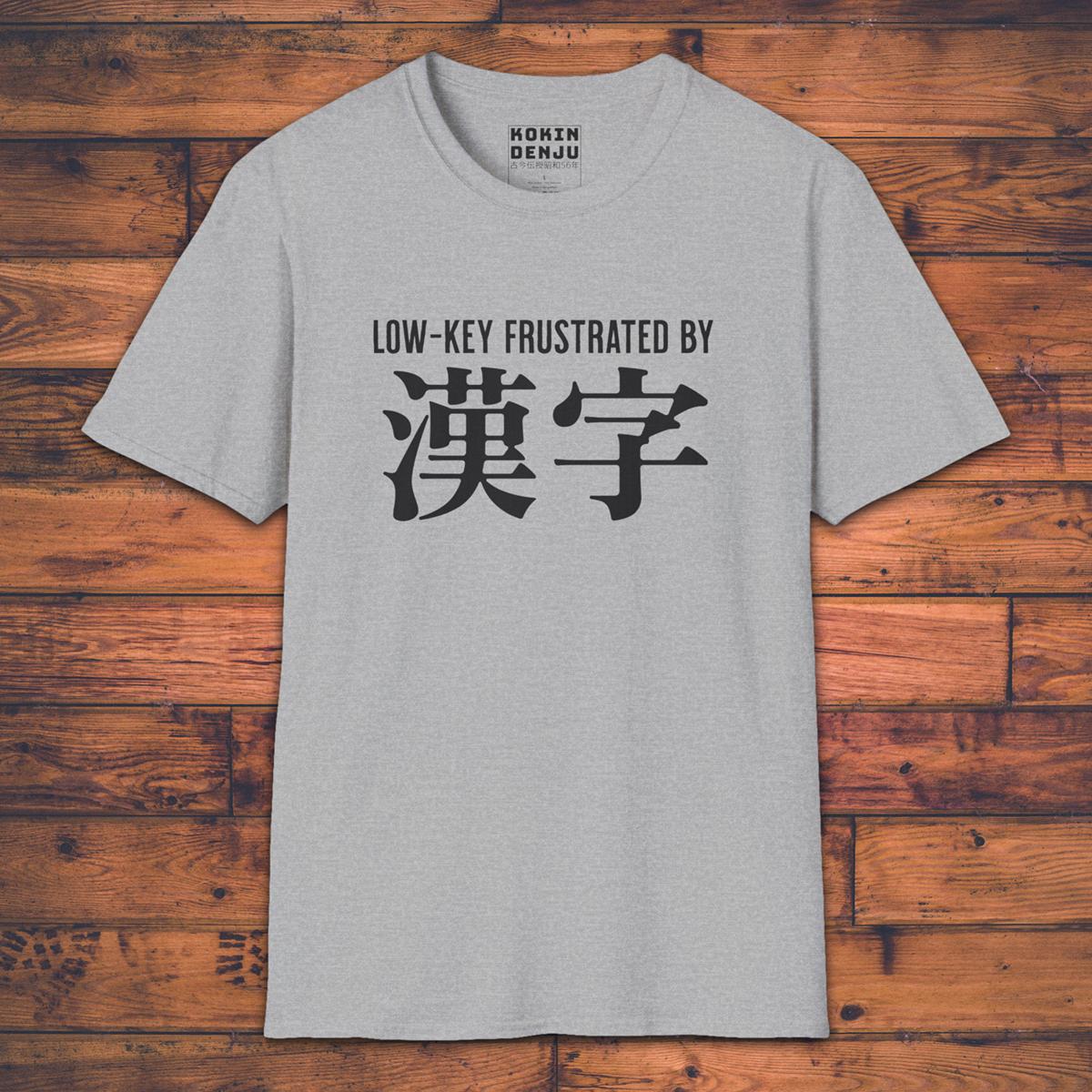 Frustrated by Kanji - T-Shirt-Kokin Denju-