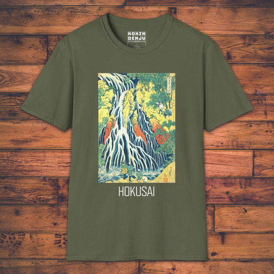 Kirifuri Waterfall - T-Shirt-Kokin Denju-26577081893177205541