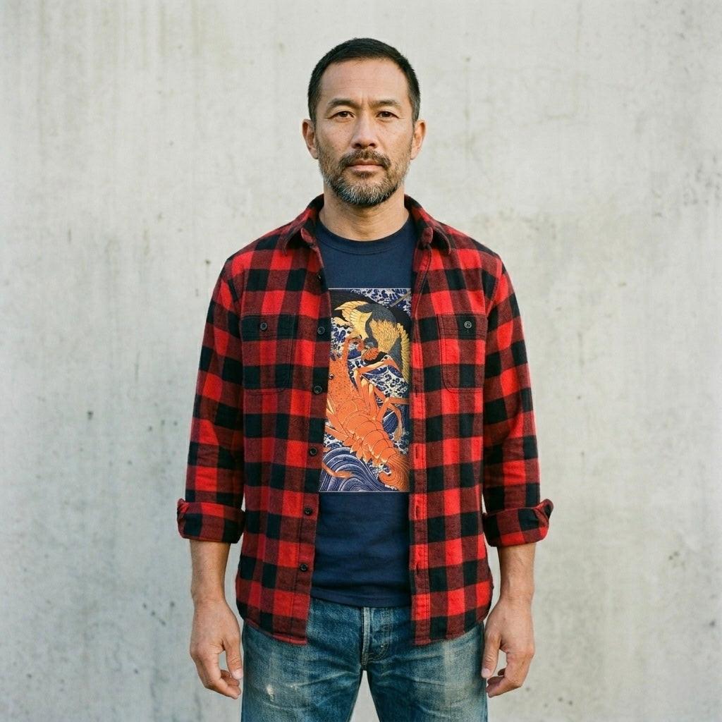 Lobster and Phoenix - T-Shirt