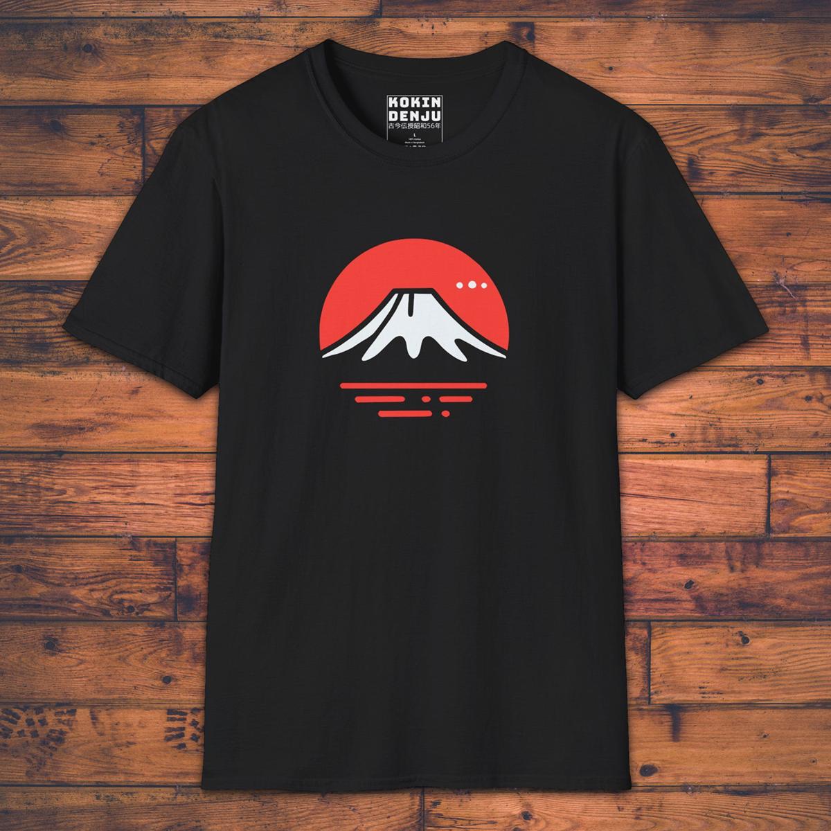 Mount Fuji - T-Shirt-Kokin Denju-24987620075000719315