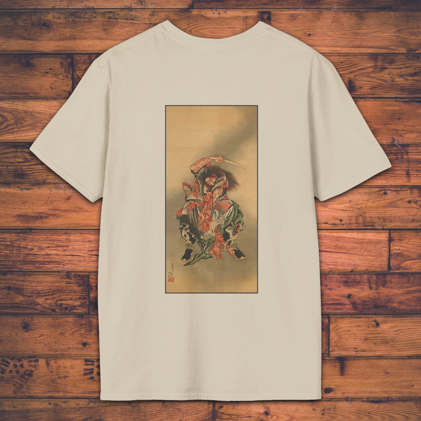 Shōki Killing a Demon - T-Shirt