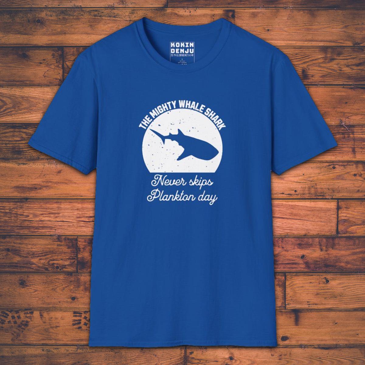 The Mighty Whale Shark - T-Shirt-Kokin Denju-67835749346655679766