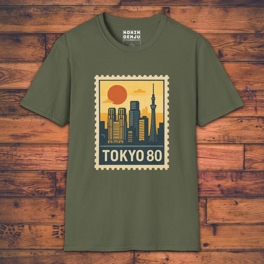 Tokyo Stamp - T-Shirt-Kokin Denju-