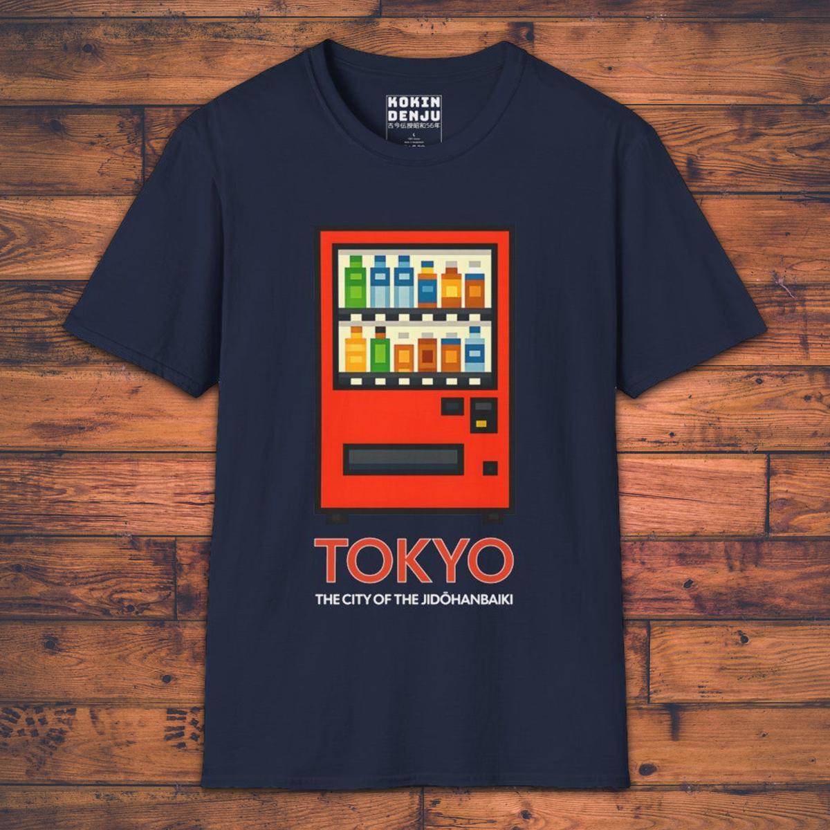 Tokyo, The City of the Jidōhanbaiki - T-Shirt-Kokin Denju-32045004181155606874