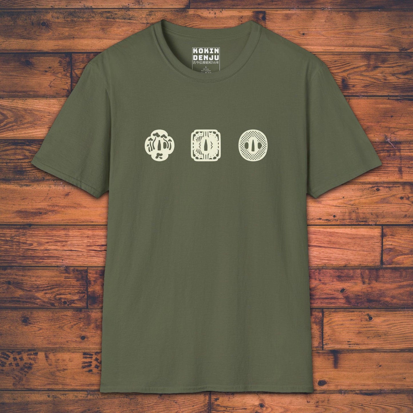 Artful Tsuba - T-Shirt-Kokin Denju-29007563390701571449