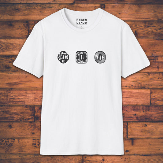 Artful Tsuba - T-Shirt-Kokin Denju-89518649331299834838