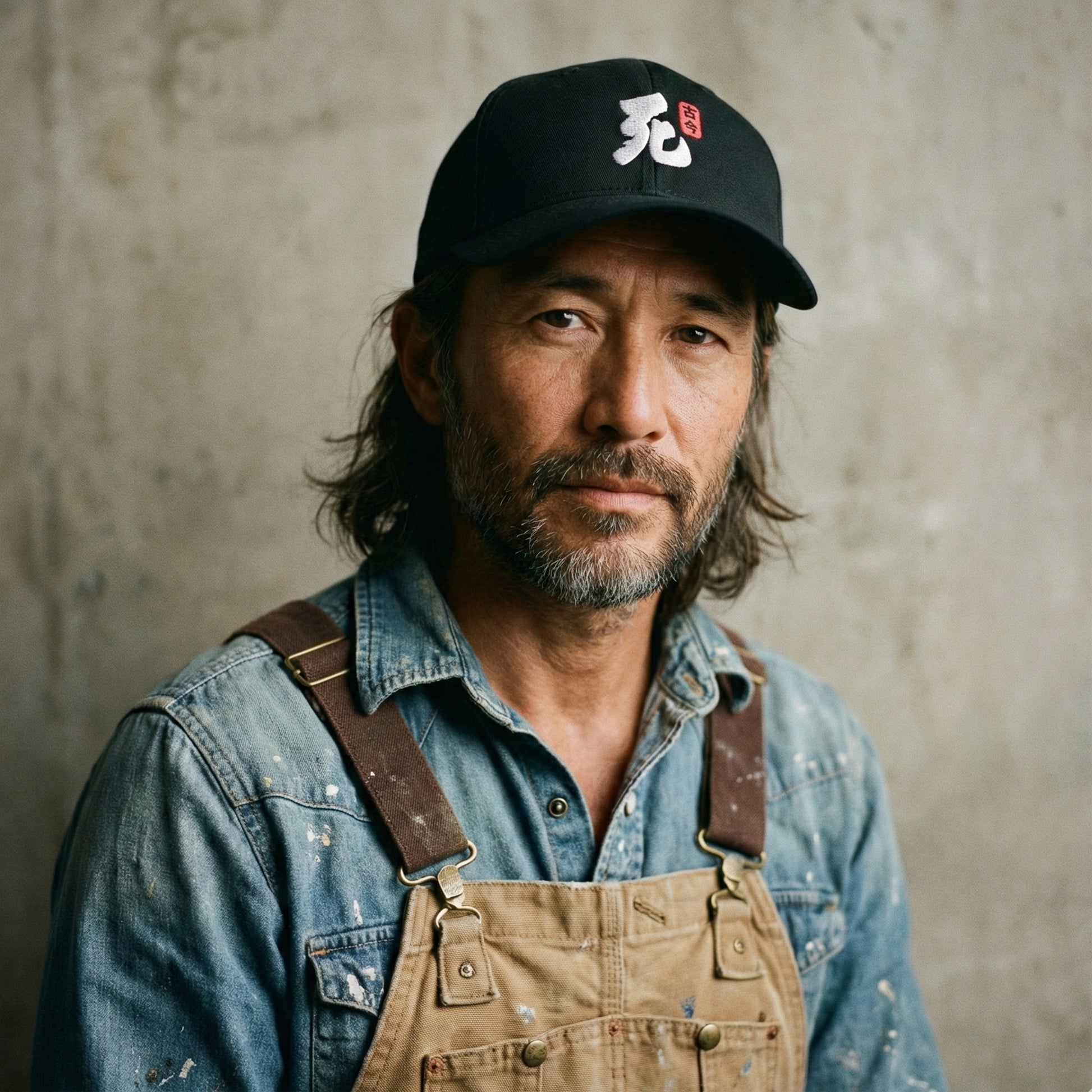 Calligraphy "Death" - Flexfit Cap-Kokin Denju-