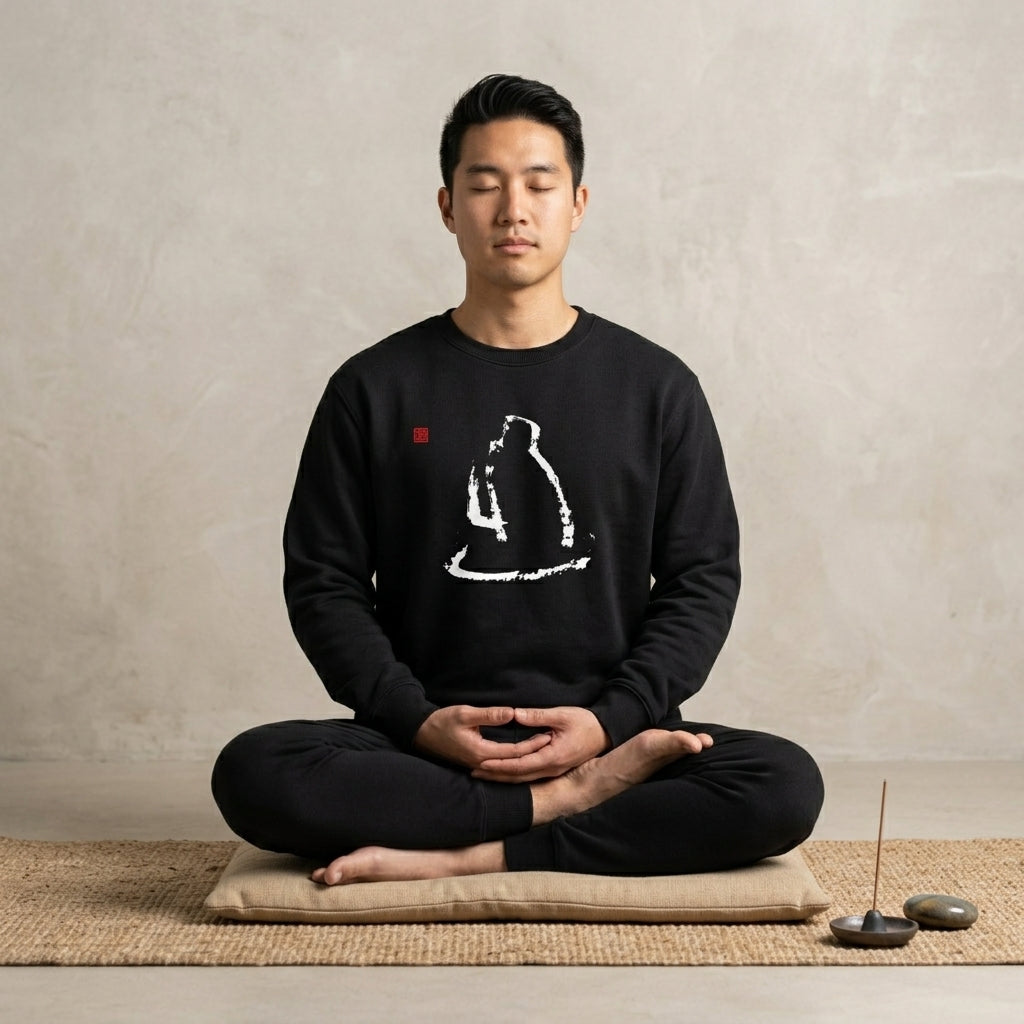 Daruma Facing the Wall - Sweatshirt