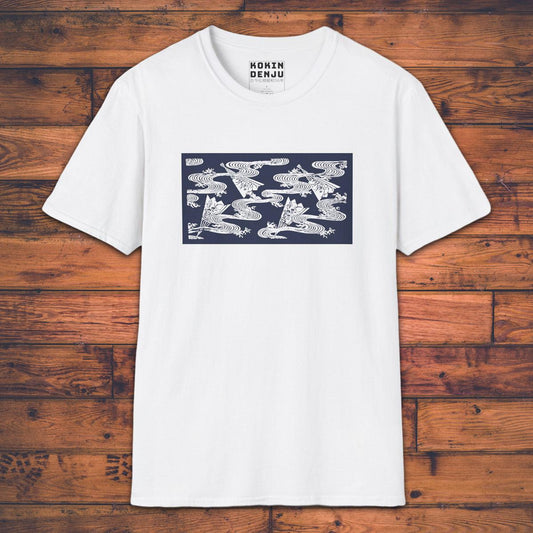Fans on Water - T-Shirt-Kokin Denju-30483027962412362765