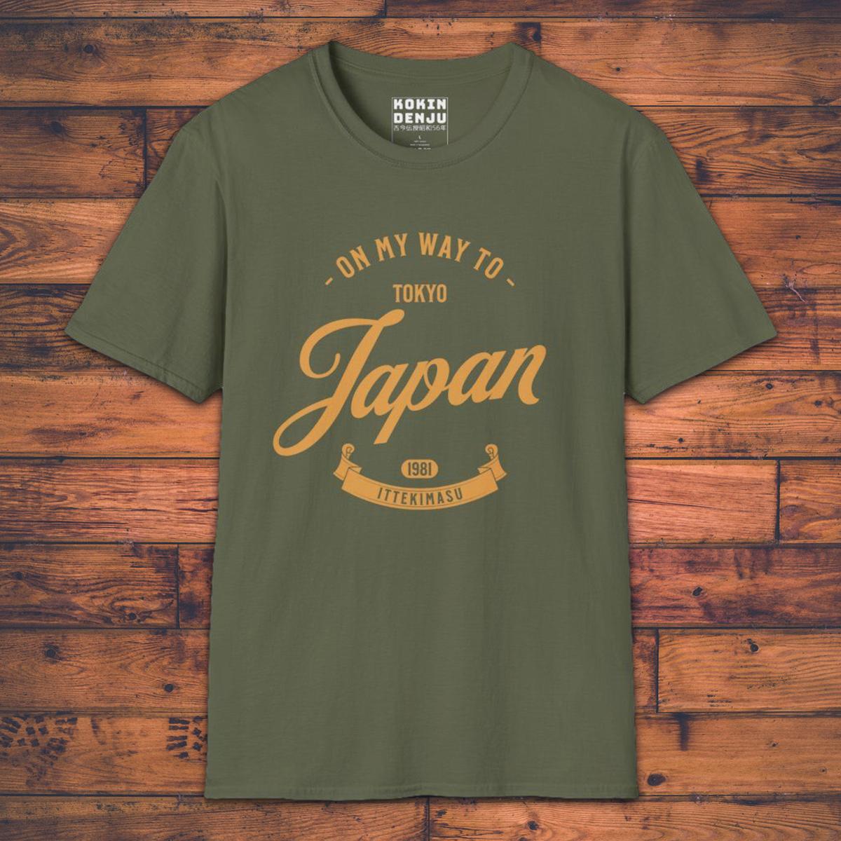 On My Way to Japan - T-Shirt-Kokin Denju-