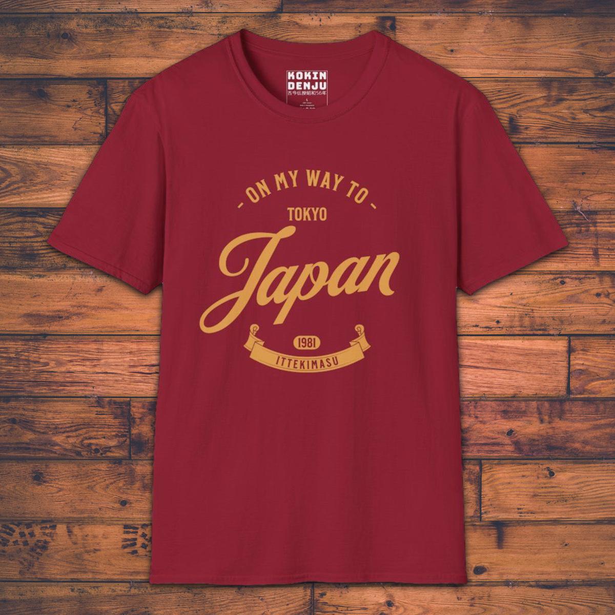 On My Way to Japan - T-Shirt-Kokin Denju-