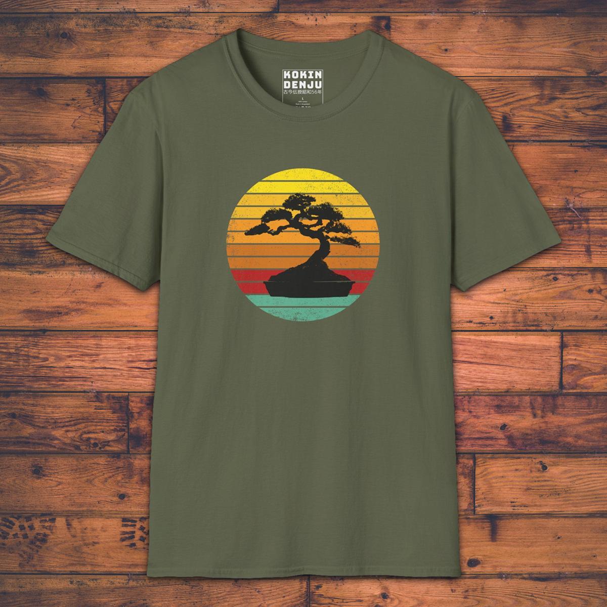 Retro Bonsai - T-Shirt-Kokin Denju-