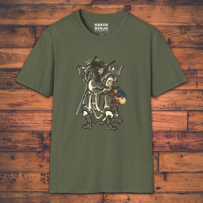 Shōki the Demon Queller - T-Shirt-Kokin Denju-21506580639082113711