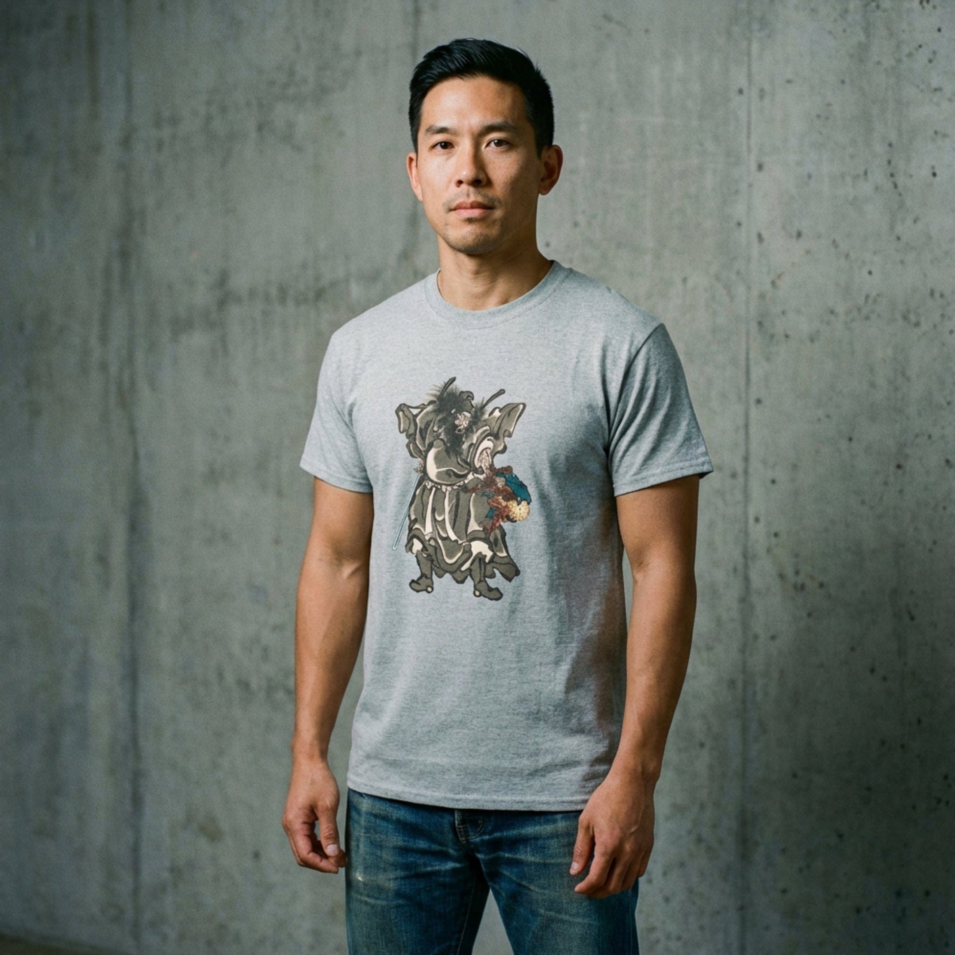 Shōki the Demon Queller - T-Shirt-Kokin Denju-