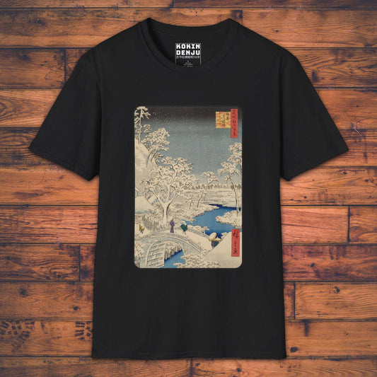 Snowy Scene - T-Shirt-Kokin Denju-