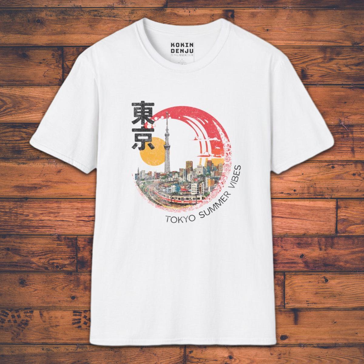 Summer in Tokyo - T-Shirt-Kokin Denju-