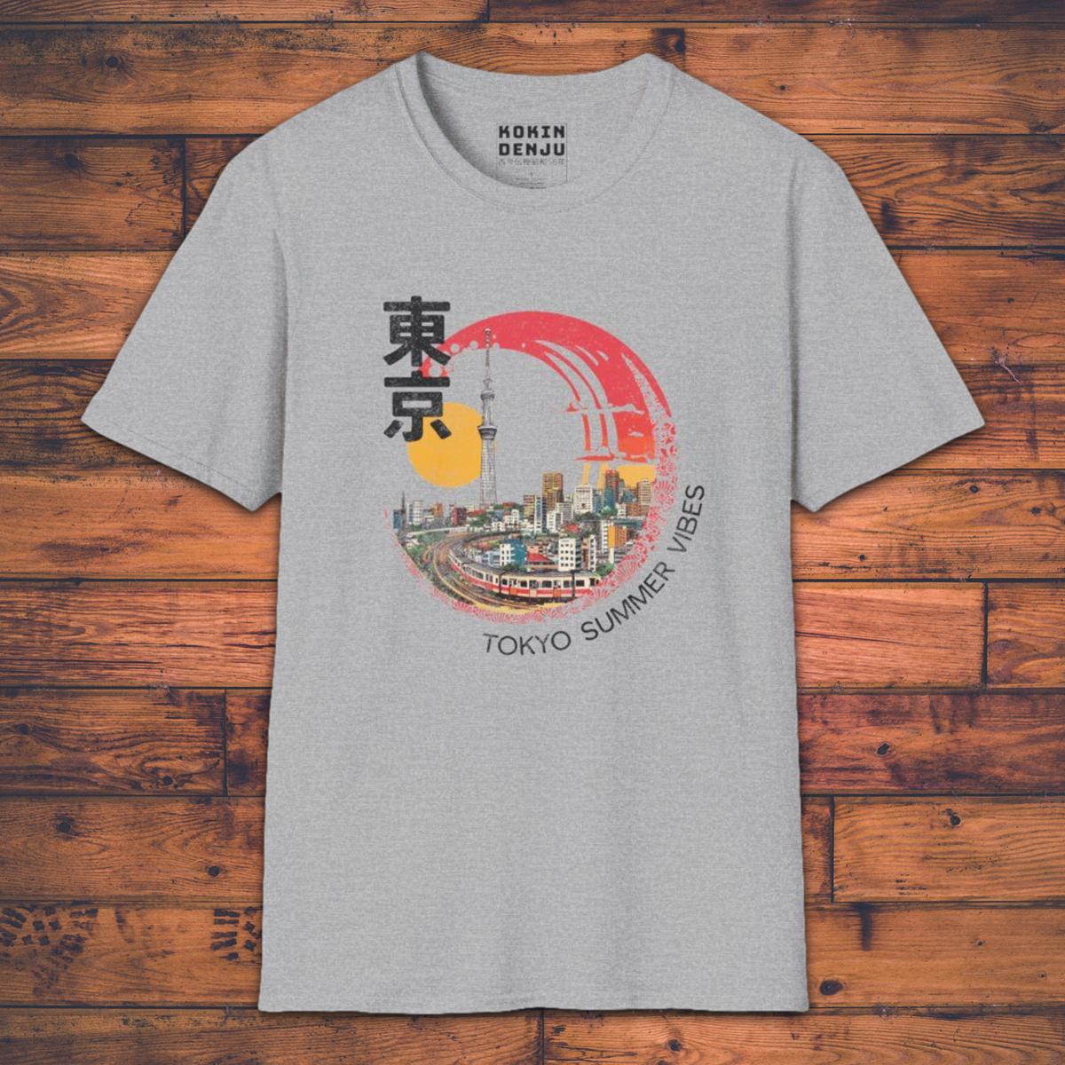 Summer in Tokyo - T-Shirt-Kokin Denju-
