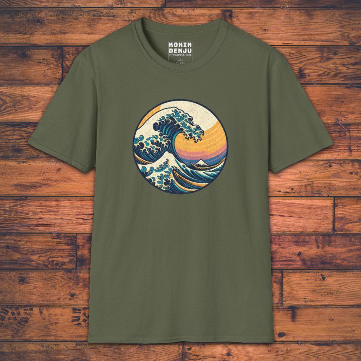 The Great Wave - T-Shirt-Kokin Denju-