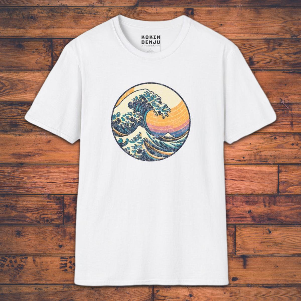 The Great Wave - T-Shirt-Kokin Denju-