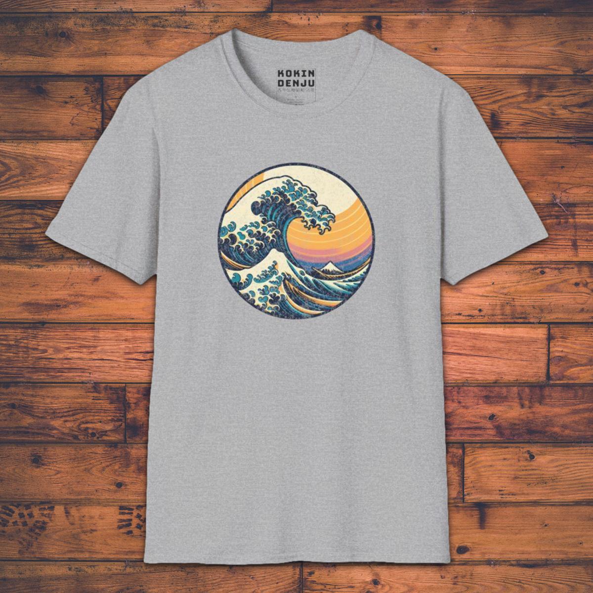 The Great Wave - T-Shirt-Kokin Denju-