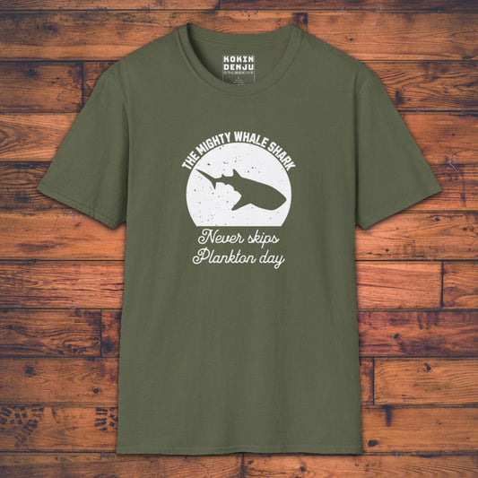 The Mighty Whale Shark - T-Shirt-Kokin Denju-28766021379617180123