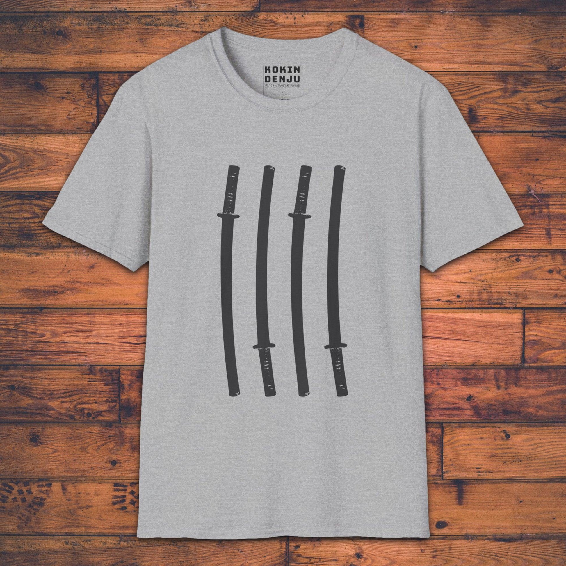 Wakizashi - T-Shirt-Kokin Denju-