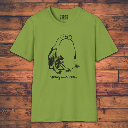 Wrong Mushroom - T-Shirt-Kokin Denju-10614839722829879506