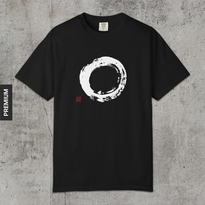 Zen Circle - Premium T-Shirt-Kokin Denju-27810344336179678770