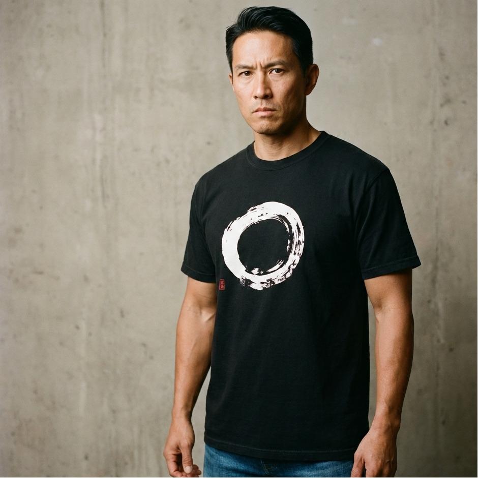 Zen Circle - Premium T-Shirt-Kokin Denju-